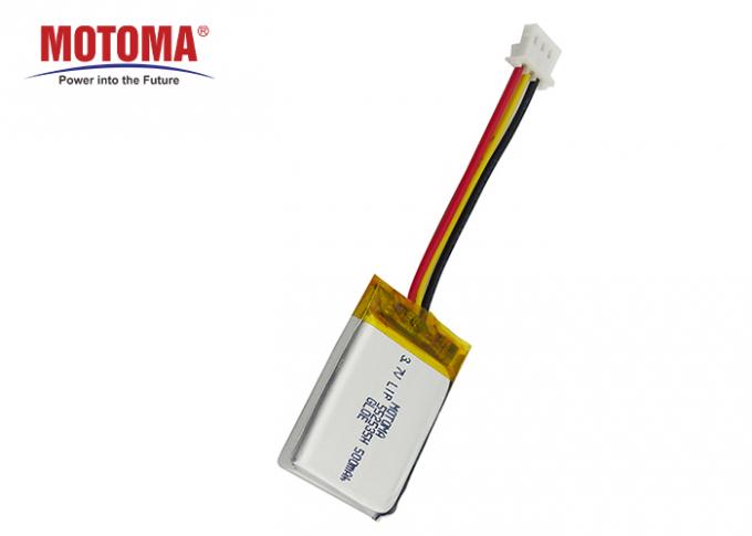 500 раз задействуйте батареи Motoma жизни, 3,7 батарею лития v 500mah для умной камеры 0
